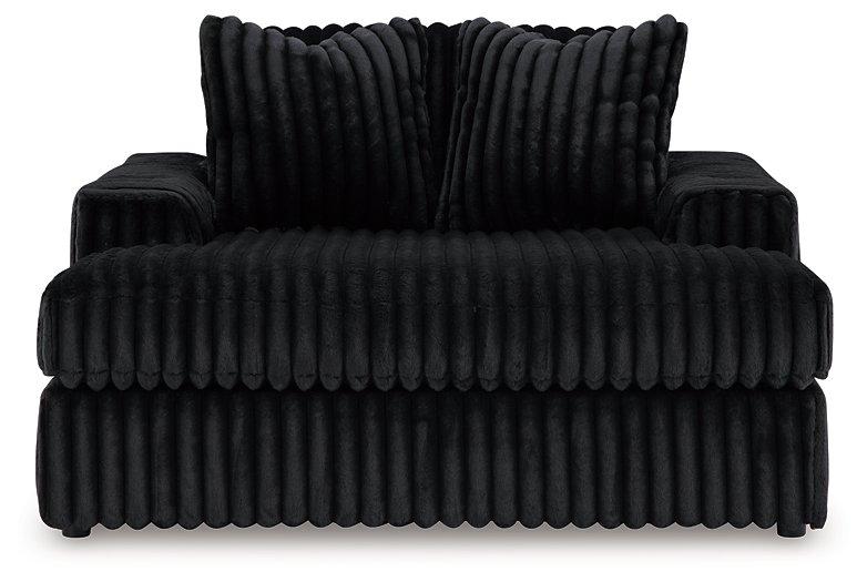 Midnight-Madness Oversized Chaise Chair Ashley Furniture