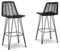 Angentree Bar Height Bar Stool Barstool Ashley Furniture