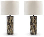 Ellford Lamp Set Table Lamp Set Ashley Furniture
