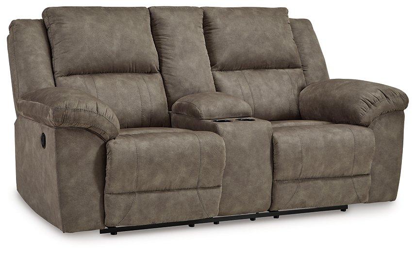 Laresview Reclining Loveseat with Console Loveseat Ashley Furniture