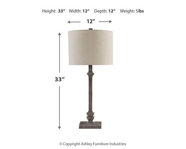 Oralieville Lamp Set Table Lamp Set Ashley Furniture