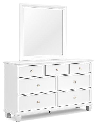 Fortman Dresser and Mirror Dresser & Mirror Ashley Furniture