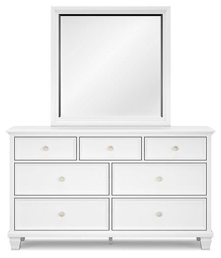 Fortman Dresser and Mirror Dresser & Mirror Ashley Furniture