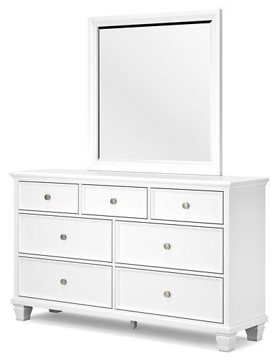 Fortman Dresser and Mirror Dresser & Mirror Ashley Furniture