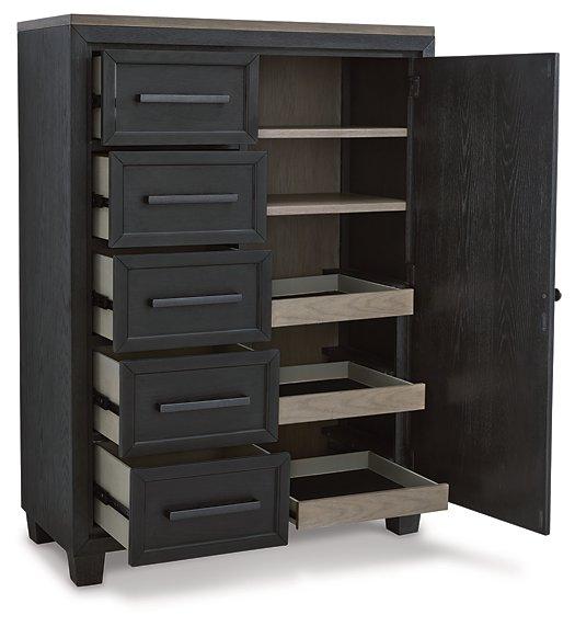 Foyland Door Chest - Dayton Discount Furniture