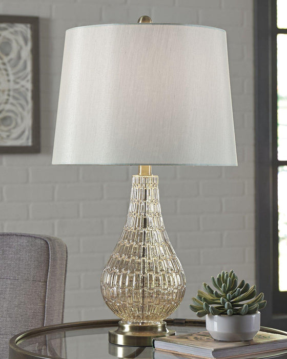 Latoya Lamp Set Table Lamp Set Ashley Furniture