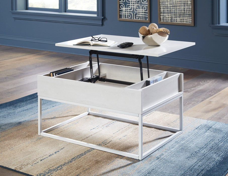 Deznee Lift Top Coffee Table Cocktail Table Ashley Furniture