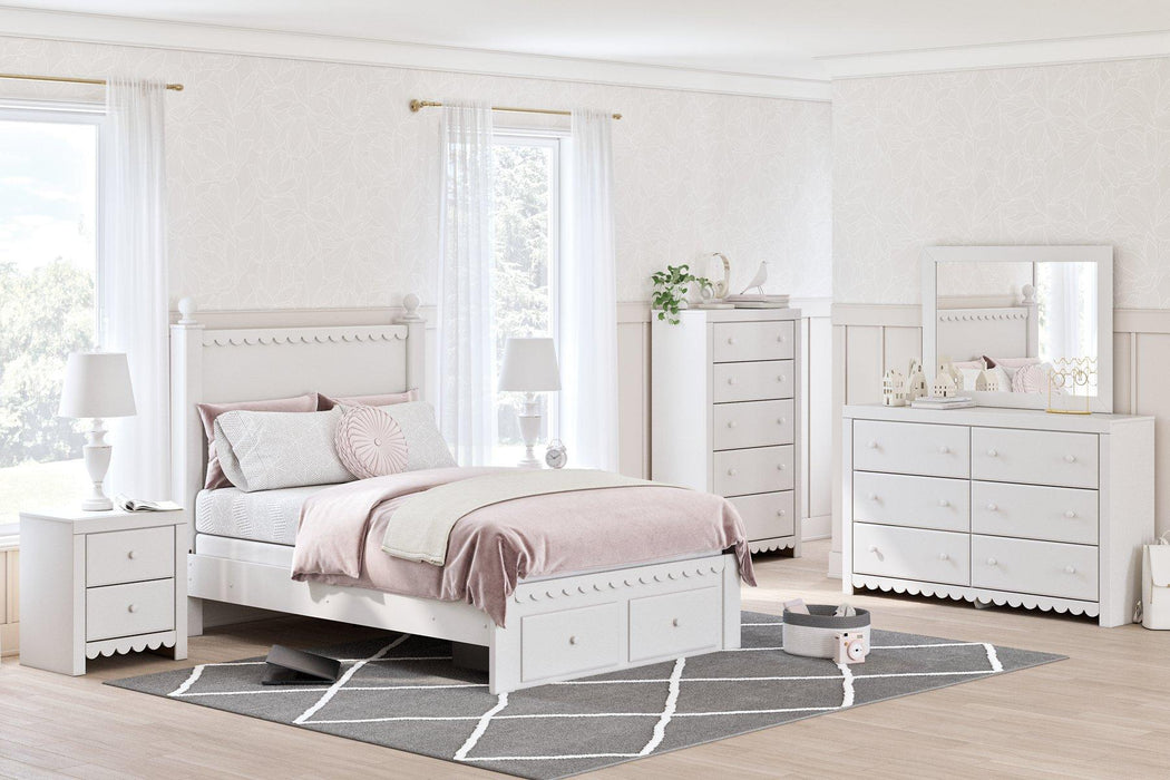 Mollviney Panel Storage Bed Bed Ashley Furniture