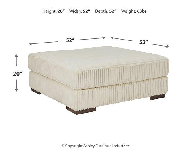 Lindyn Oversized Accent Ottoman Ottoman Ashley Furniture