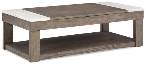 Loyaska Lift-Top Coffee Table Cocktail Table Lift Ashley Furniture