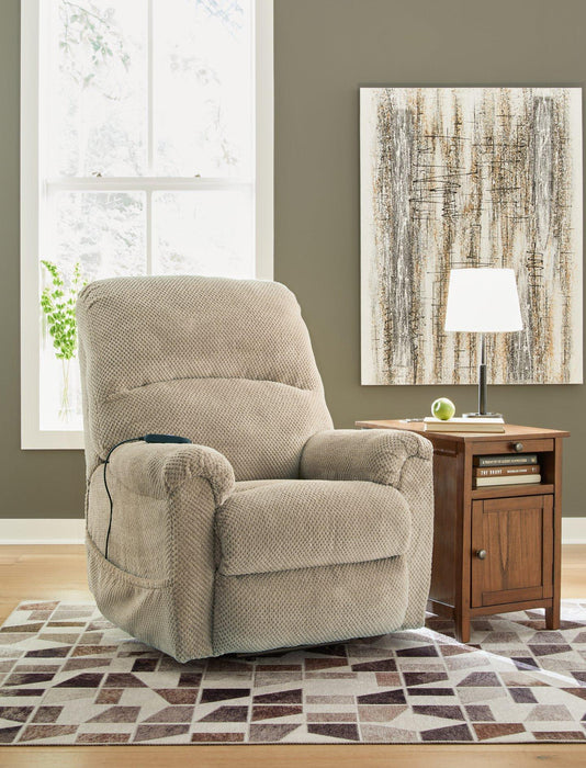 Shadowboxer Power Lift Chair Recliner Ashley Furniture