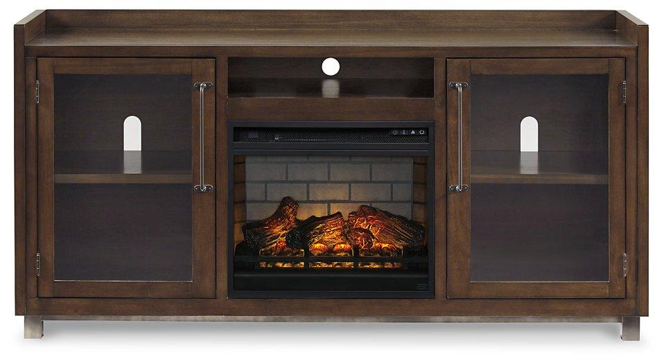 Starmore 70" TV Stand with Electric Fireplace Entertainment Center Ashley Furniture