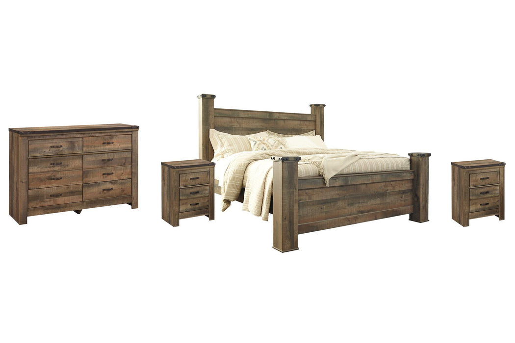 Trinell Bedroom Set Fireplace Set Ashley Furniture