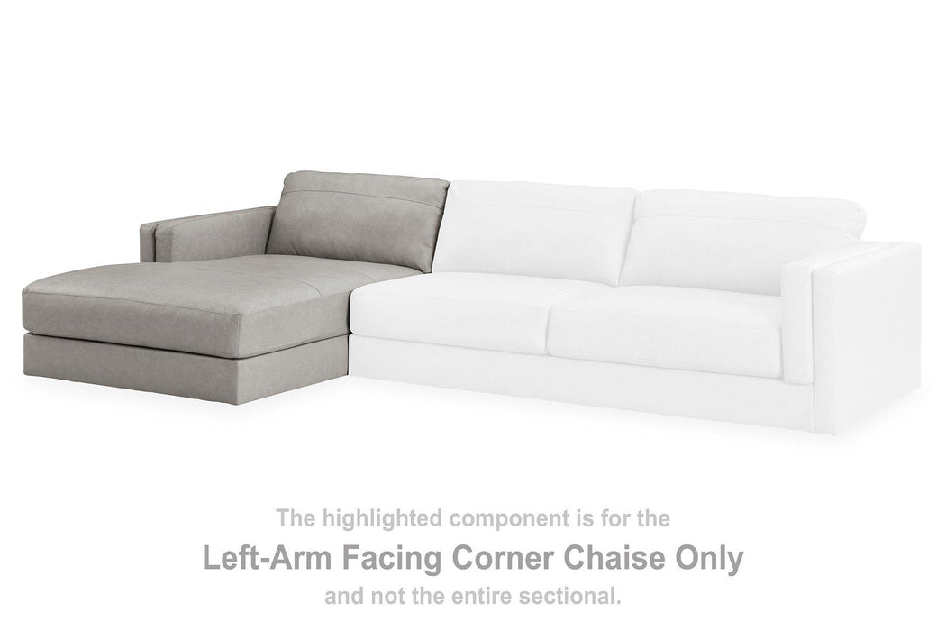 Amiata Sectional with Chaise Sectional Ashley Furniture