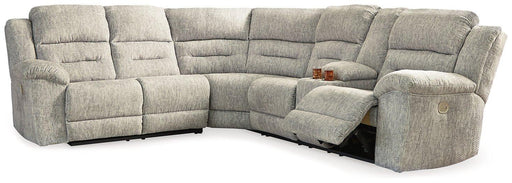 Family Den Power Reclining Sectional Sectional Ashley Furniture