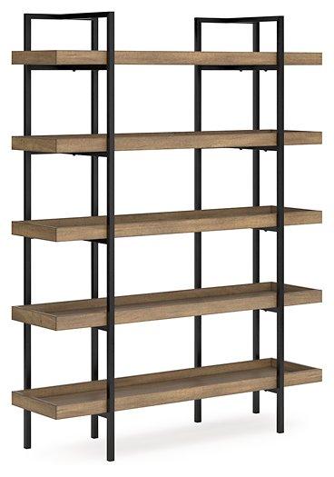 Montia 76" Bookcase Bookcase Ashley Furniture