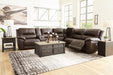 Dunleith Power Reclining Sectional Sectional Ashley Furniture