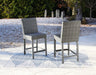 Palazzo Outdoor Barstool (Set of 2) Outdoor Barstool Ashley Furniture