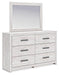 Cayboni Dresser and Mirror - Dayton Discount Furniture