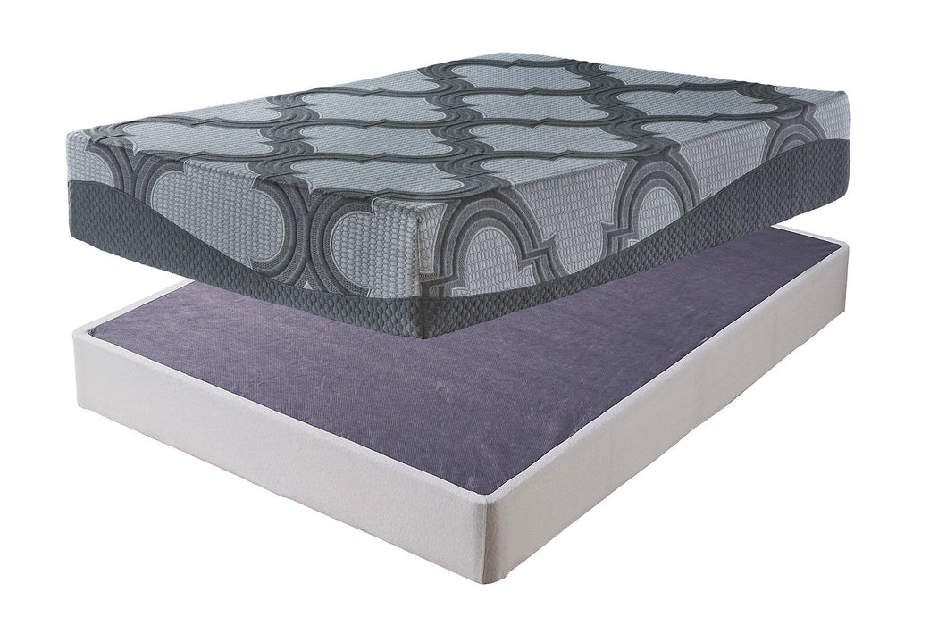 12 Inch Ashley Hybrid Mattress Set Mattress Set Ashley Furniture