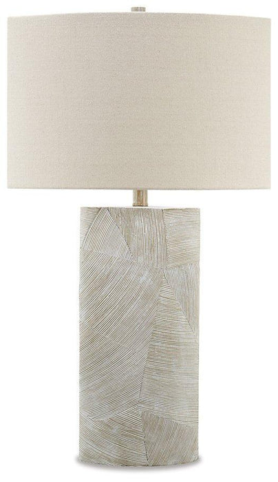 Bradard Lamp Set Table Lamp Set Ashley Furniture