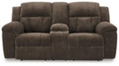 Frohn Reclining Loveseat with Console Loveseat Ashley Furniture