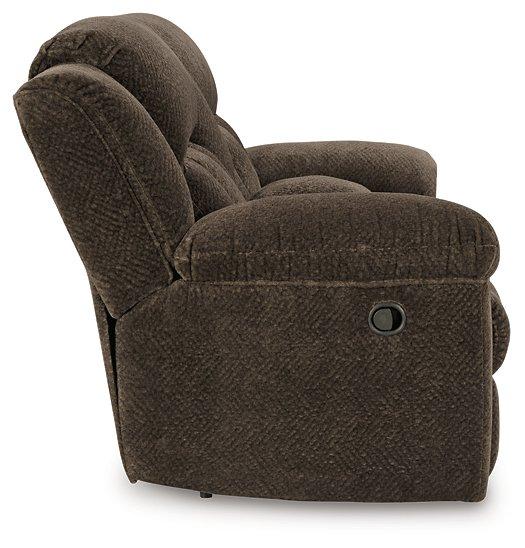 Frohn Reclining Loveseat with Console Loveseat Ashley Furniture