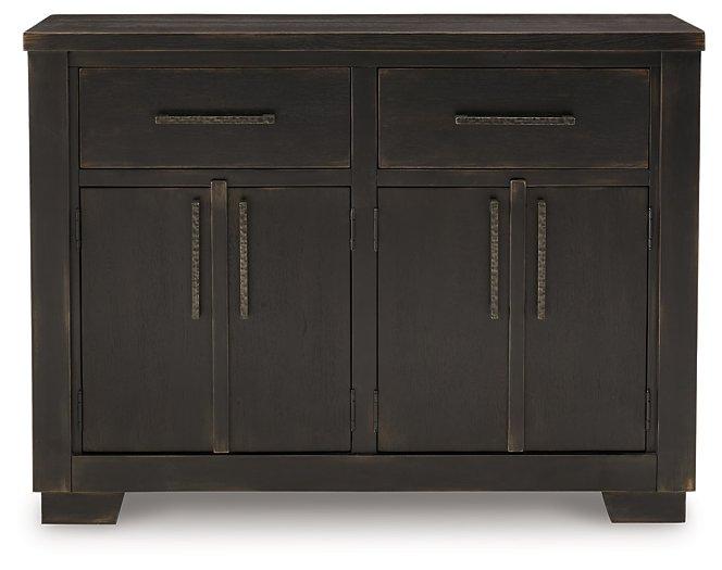 Galliden Dining Buffet and Hutch Buffet Ashley Furniture