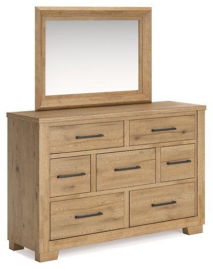 Galliden Dresser and Mirror Dresser & Mirror Ashley Furniture