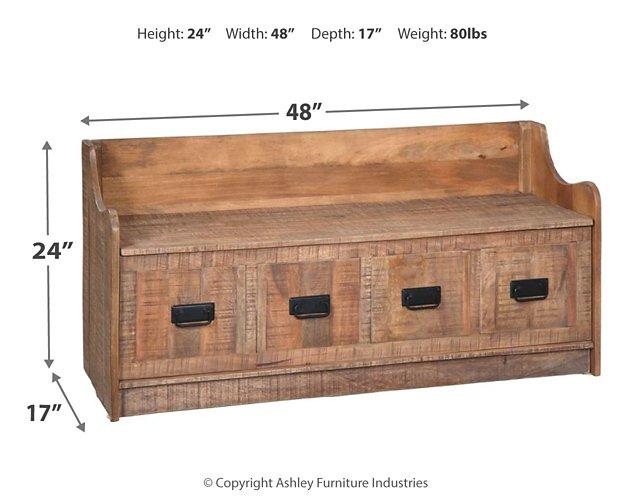 Garrettville Storage Bench Bench Ashley Furniture