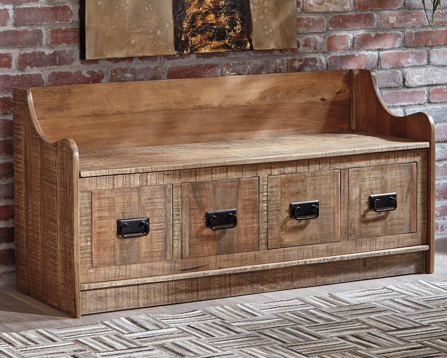 Garrettville Storage Bench Bench Ashley Furniture