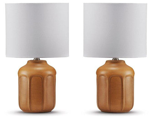 Gierburg Lamp Set Table Lamp Set Ashley Furniture