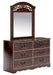 Glosmount Dresser and Mirror Dresser & Mirror Ashley Furniture