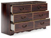 Glosmount Dresser and Mirror Dresser & Mirror Ashley Furniture