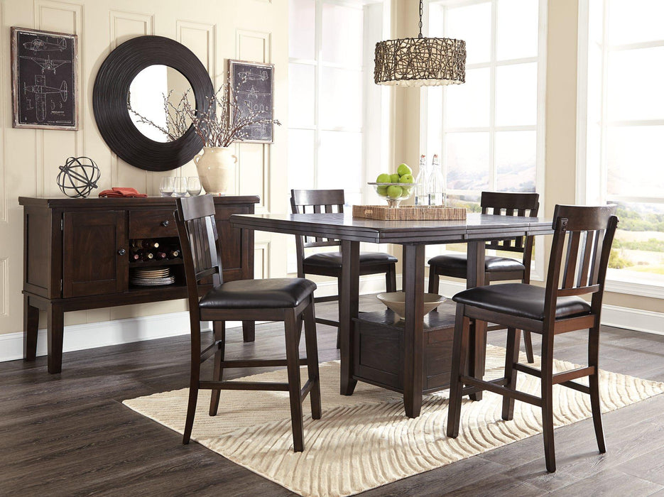 Haddigan Counter Height Dining Set Dining Room Set Ashley Furniture