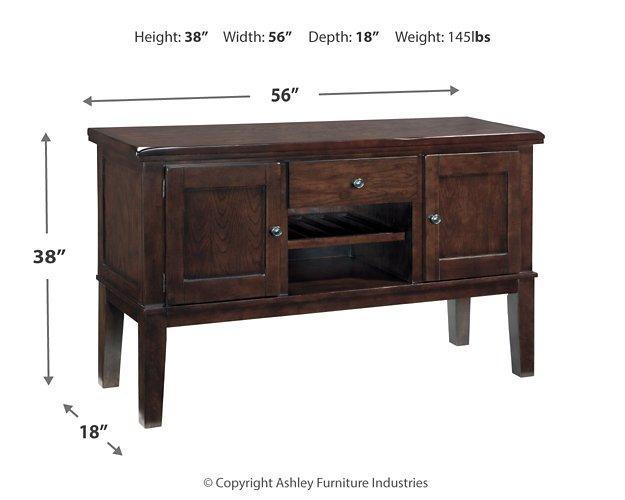 Haddigan Dining Server Server Ashley Furniture