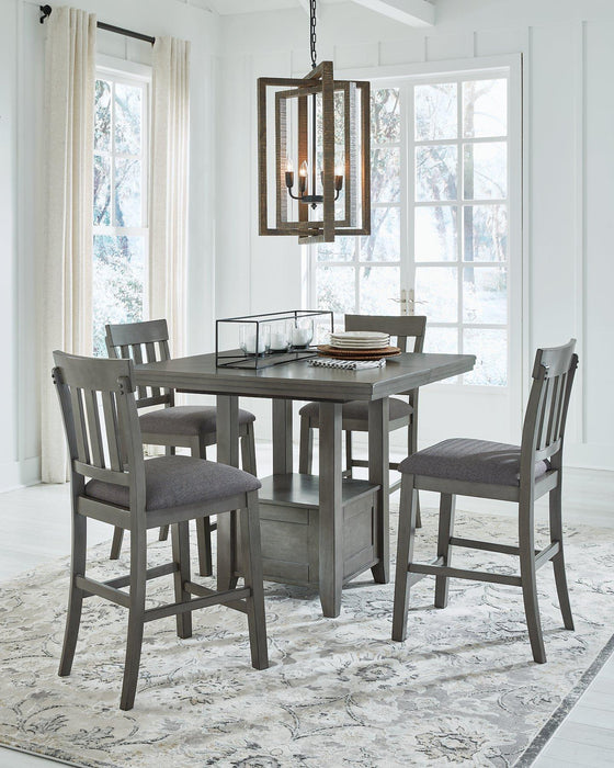 Hallanden Counter Height Dining Room Set Dining Room Set Ashley Furniture