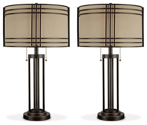 Hanswell Lamp Set Table Lamp Set Ashley Furniture