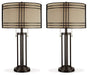 Hanswell Lamp Set Table Lamp Set Ashley Furniture