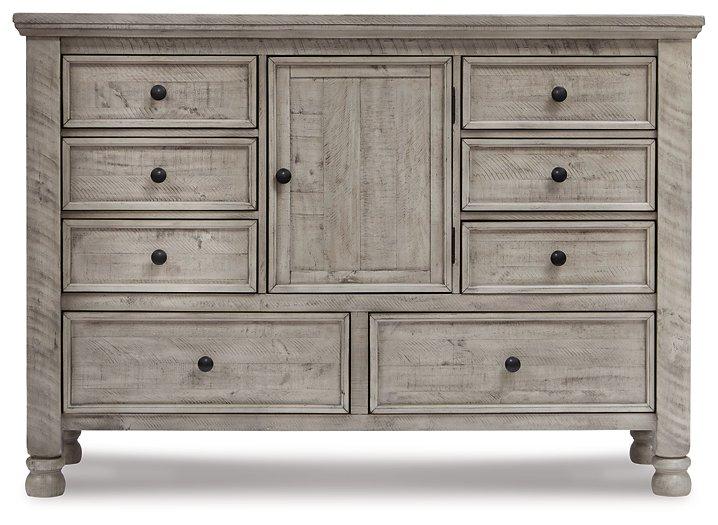 Harrastone Dresser and Mirror Dresser & Mirror Ashley Furniture