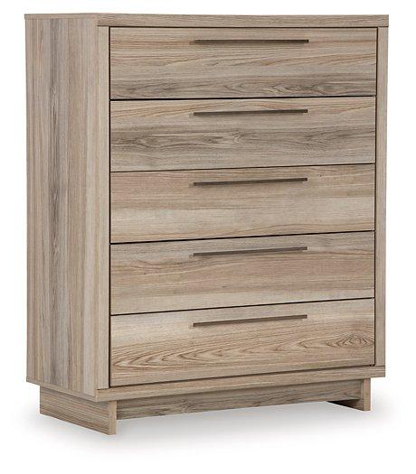 Hasbrick Wide Chest of Drawers Chest Ashley Furniture