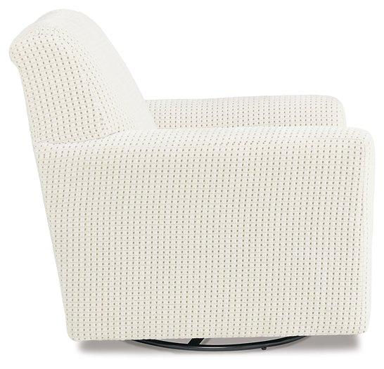 Herstow Swivel Glider Accent Chair Accent Chair Ashley Furniture