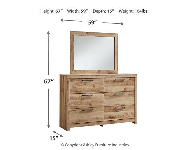 Hyanna Dresser and Mirror Dresser & Mirror Ashley Furniture