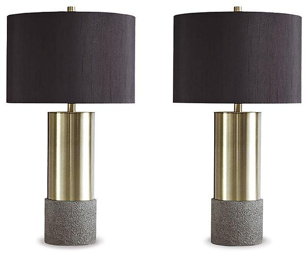 Jacek Table Lamp (Set of 2) Table Lamp Pair Ashley Furniture