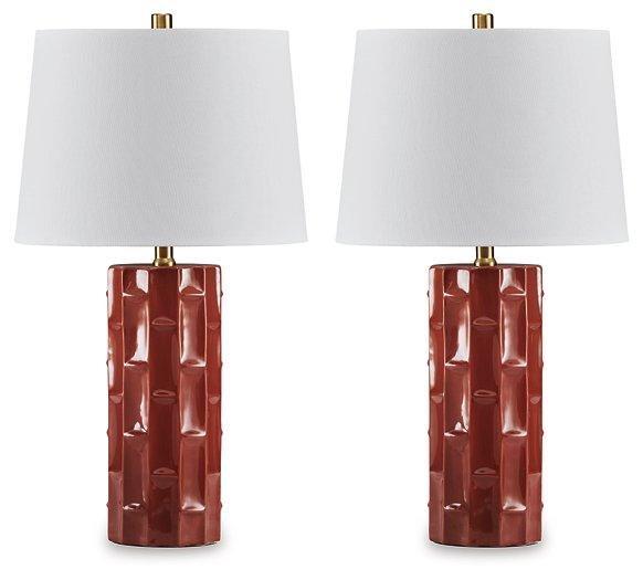 Jacemour Table Lamp (Set of 2) Table Lamp Pair Ashley Furniture