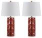 Jacemour Table Lamp (Set of 2) Table Lamp Pair Ashley Furniture