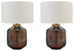 Jadstow Lamp Set Table Lamp Set Ashley Furniture