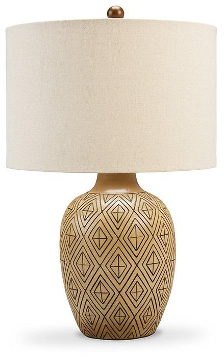 Jairgan Table Lamp (Set of 2) Table Lamp Pair Ashley Furniture