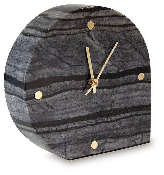 Janmour Table Clock Table Top Accessories Ashley Furniture