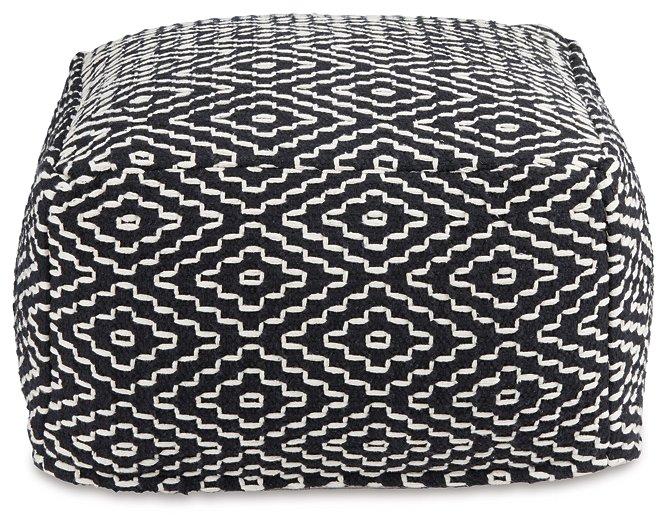 Jasett Pouf Pouf Ashley Furniture